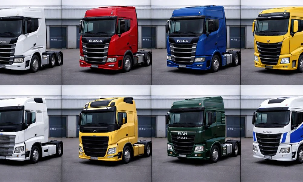All trucks unlocked in garage