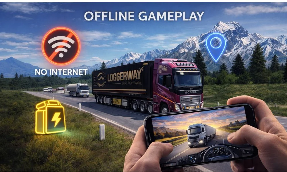 offline truck driving game play without internet